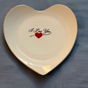 Vintage Papel California Heart Dish – Made in Japan